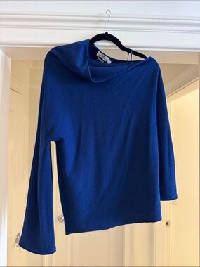 Vineyard Vines Royal Blue Cowl Neck Sweater